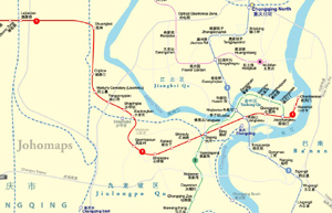 Metro Map of Chongqing