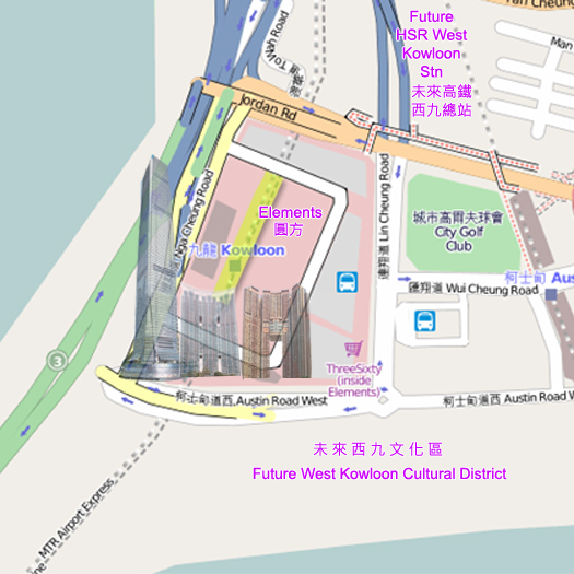 Map of Hung Hom