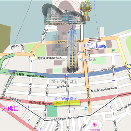 Map of Wan Chai