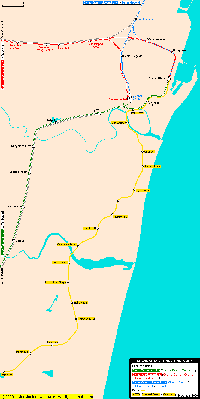 Chennai Train Map