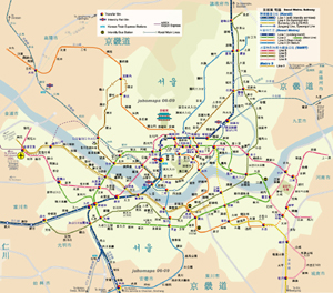 Metro Map of Seoul