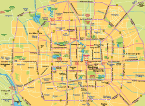 北京公路圖