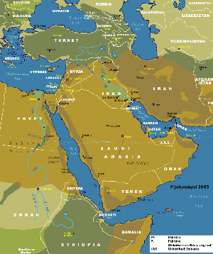 中東地圖