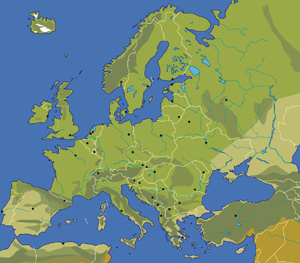 歐洲生態地圖