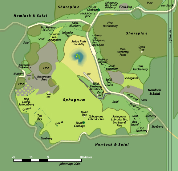 Camosun Bog 地圖