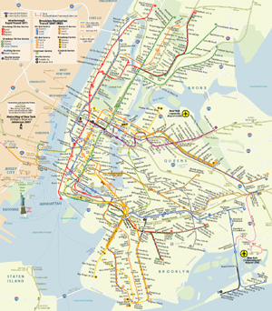 紐約市地鐵圖