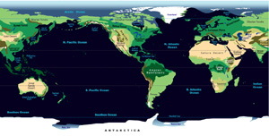 世界生態系統地圖