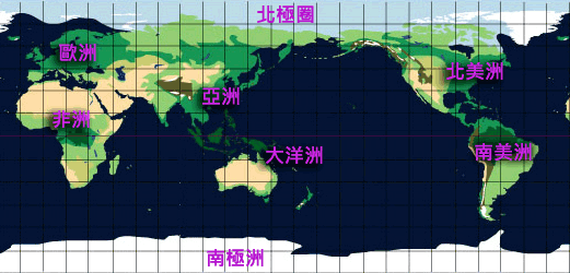 Ecosystem Map of the World