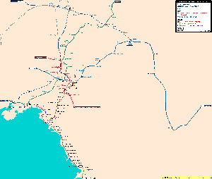 Athens Metro Map