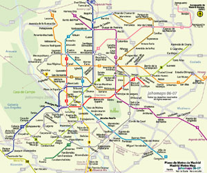 Maps Of Madrid Johomaps