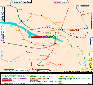 Glasgow Rail Transit Map