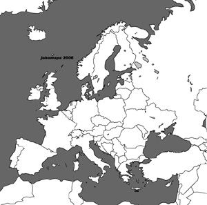 Blank Map of Europe