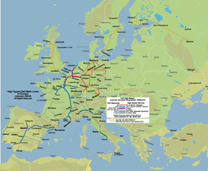 High Speed Rail of Europe