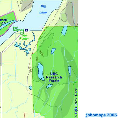 Map of Vancouver