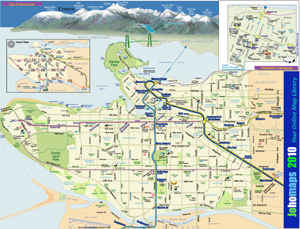 Vancouver City Map