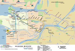 Metro Map of Vancouver