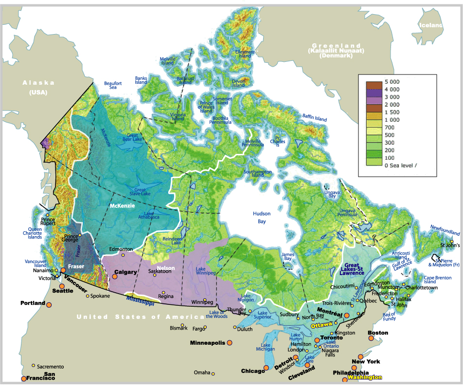 Map of Canada