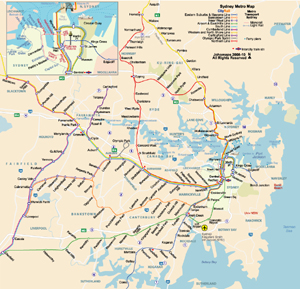 Sydney Metro Map