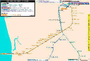 Adelaide Tram Map