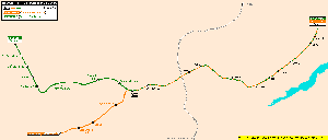 Metro Map of Brasilia