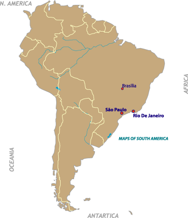 Maps of South America