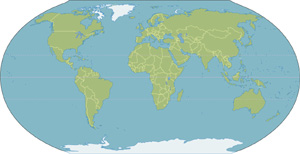 Blank Map of the World