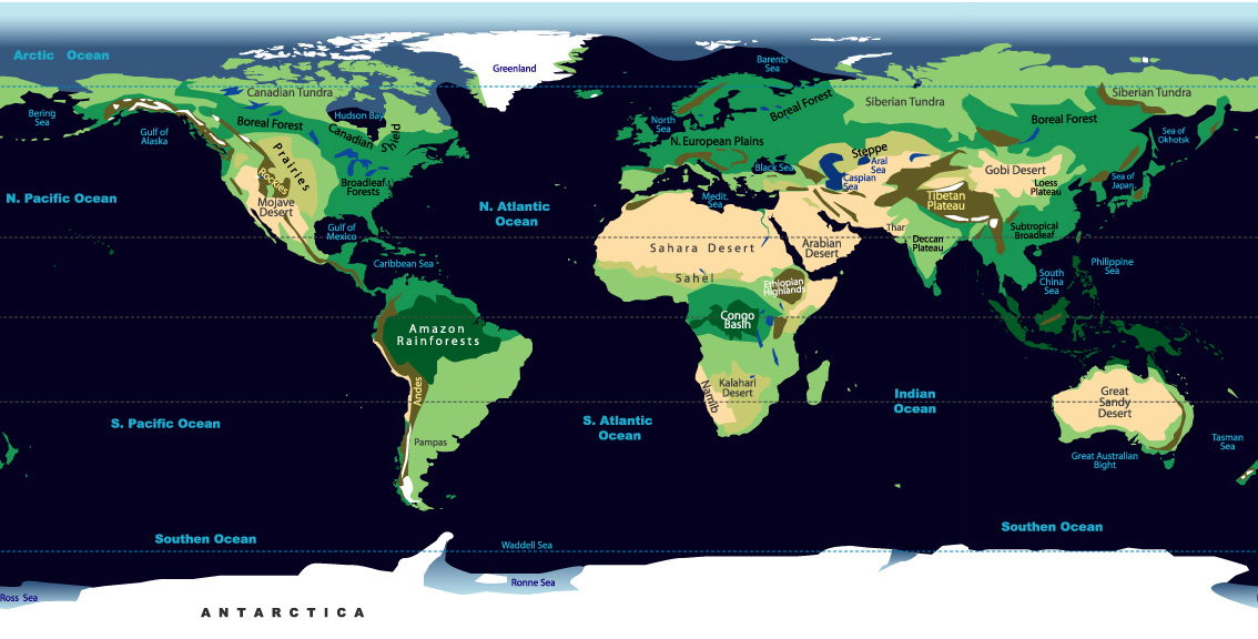 Biomes of the World